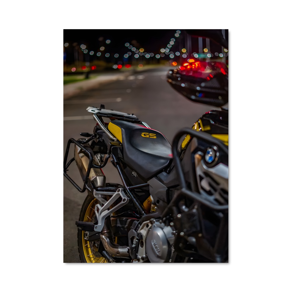 Poster F gs magnifique – affiche BMW Motorrad